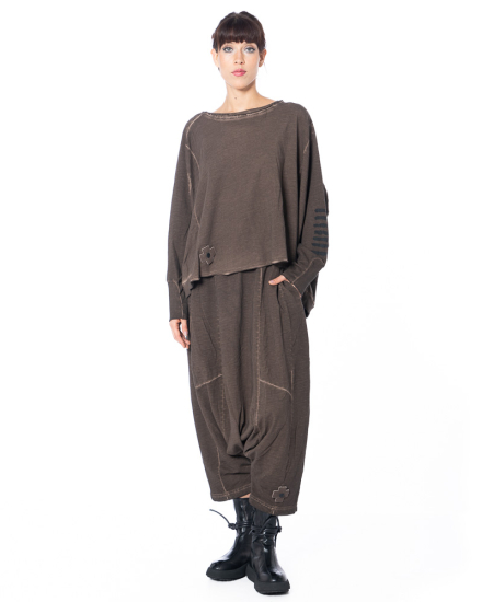 PLUSLAVIE PLÜ, Hose LOUNGE PANT mit tiefem Schritt - NOBANANAS - Bild 3