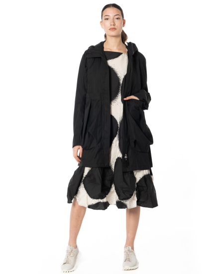 RUNDHOLZ, raincoat with volume pockets 1261001211 - NOBANANAS - Image 3