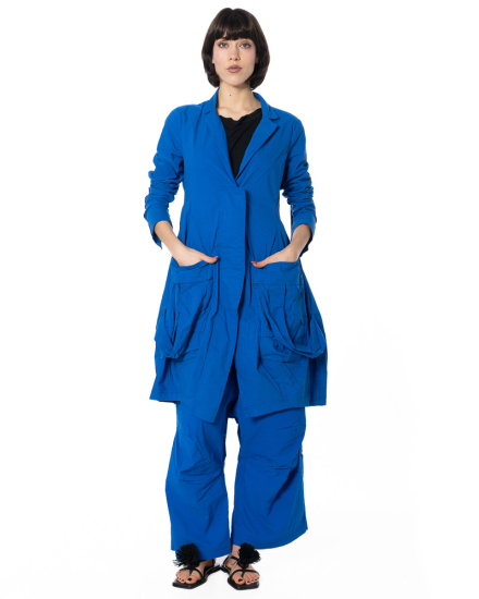 RUNDHOLZ, balloon-shaped linen coat 1261241209 - NOBANANAS - Image 1