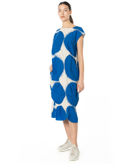 RUNDHOLZ, cotton poplin dress with dot print 1261260903 - NOBANANAS - Image 6