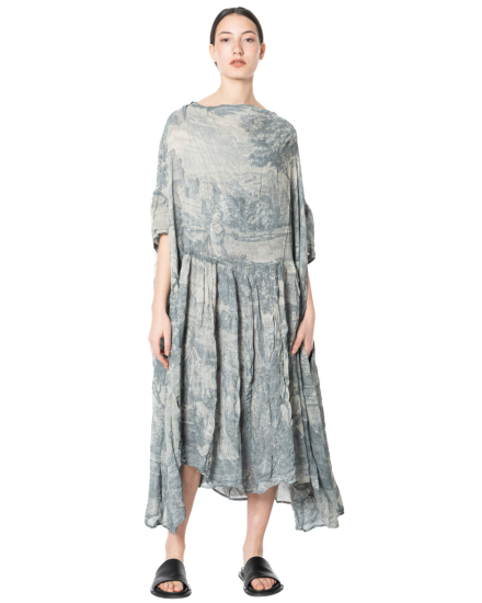 RUNDHOLZ DIP, dress with historical art print 1262770905 - NOBANANAS - Image 1