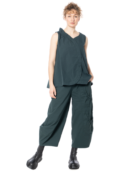 RUNDHOLZ BLACK LABEL, Cotton wrap top 1263400804 - NOBANANAS - Image 11