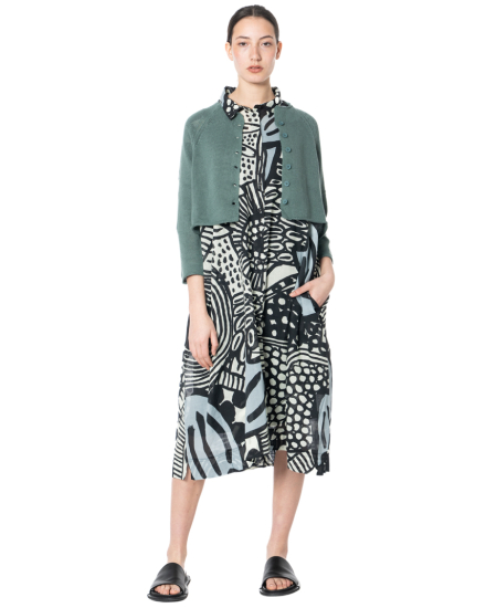 RUNDHOLZ BLACK LABEL, ausgestellte Baumwollstrickjacke 1263727108 - NOBANANAS - Bild 9