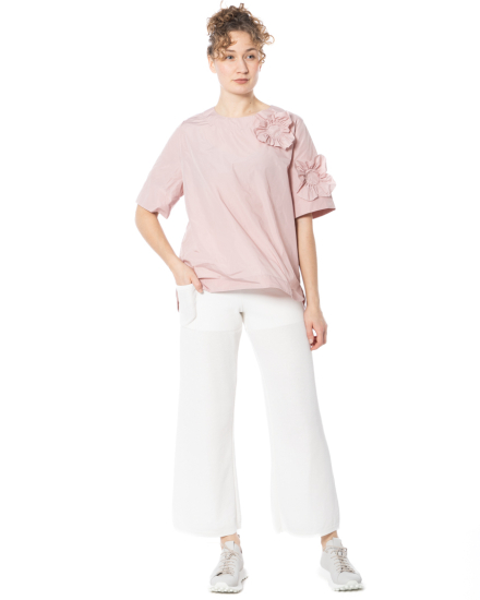 HINDAHL & SKUDELNY, Shirt blouse made of taffeta 126B23 - NOBANANAS - Image 4