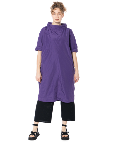 HINDAHL & SKUDELNY, Taffeta Dress with Collar 126K01 - NOBANANAS - Image 2