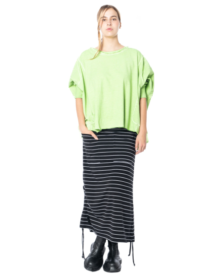 PLUSLAVIE PLÜ, sweatshirt WIDESHORTSWEAT pistachioprint image 3