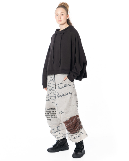 RUNDHOLZ, T-shirt with long drawstrings 2251270501 - NOBANANAS - Image 8