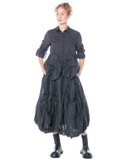 RUNDHOLZ, voluminous skirt with drawstring 2251550304 - NOBANANAS - Image 1