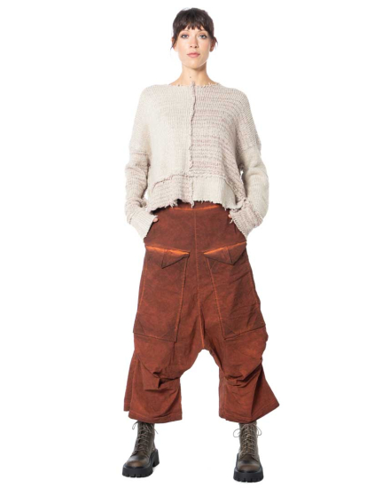 RUNDHOLZ DIP, Knit Sweater in Silk-Wool Mix 2252650701 - NOBANANAS - Image 4