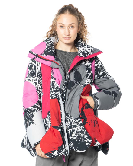RUNDHOLZ  BLACK  LABEL, Daunenjacke mit Print 2253211104 - NOBANANAS - Bild 3