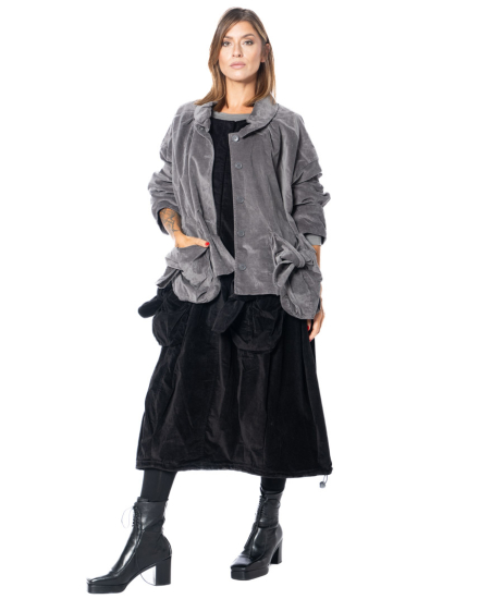 RUNDHOLZ BLACK LABEL, Kleid mit aufgesetzten Taschen 2253230907 - NOBANANAS - Bild 3