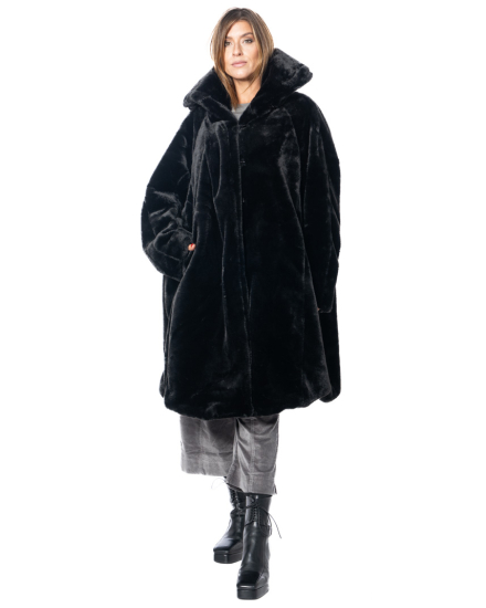RUNDHOLZ  BLACK  LABEL, langer Kunstpelzmantel 2253431202 - NOBANANAS - Bild 1