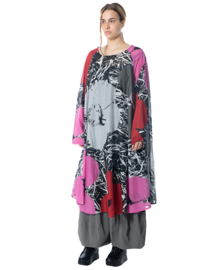 RUNDHOLZ  BLACK  LABEL, long dress with print 2253600905 - Nobananas - Image 2