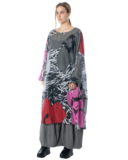 RUNDHOLZ BLACK LABEL, Dress with Print 2253600906 - NOBANANAS - Image 2