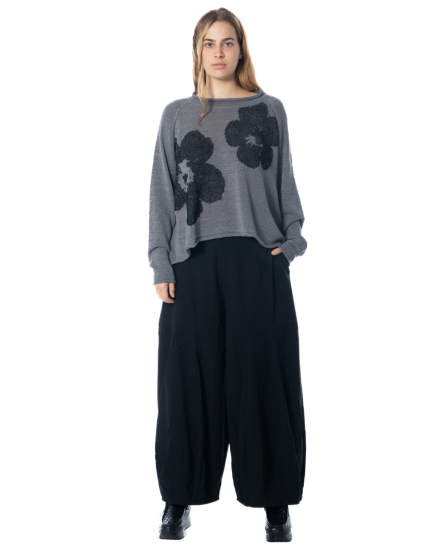 Floral Knit Sweater - NOBANANAS - Image 7