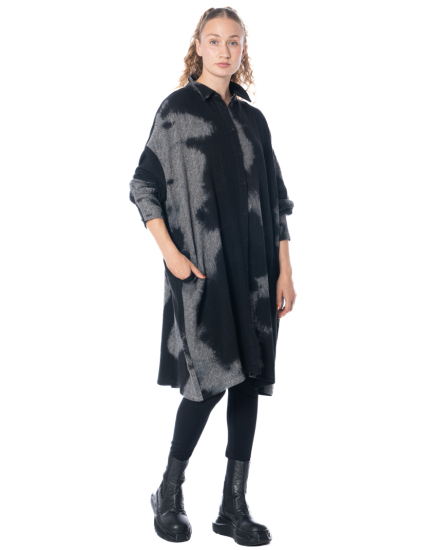 HINDAHL & SKUDELNY, Shirt Dress with Print 225K04 - NOBANANAS - Image 2