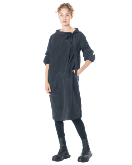 HINDAHL & SKUDELNY, taffeta dress with bow 225K09 - NOBANANAS - Image 6