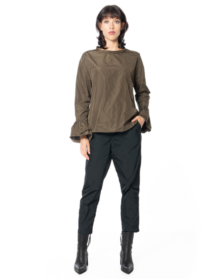 KATHARINA HOVMAN, slim pants LEGER PANTS 255796 - NOBANANAS - Image 3
