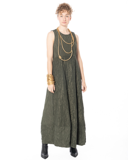 maria calderara, goldene Schlaufenkette mit Perle - NOBANANAS - Bild 1