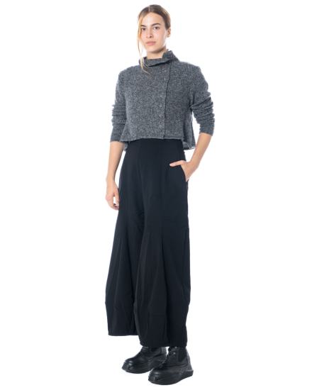 RUNDHOLZ  BLACK  LABEL, kurze Strickjacke mit Kragen 2253617103 - Nobananas - Bild 1