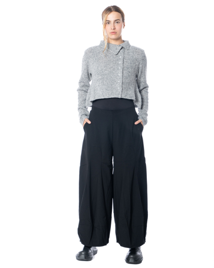 RUNDHOLZ  BLACK  LABEL, short cardigan with collar 2253617103 - Nobananas - Bild 8