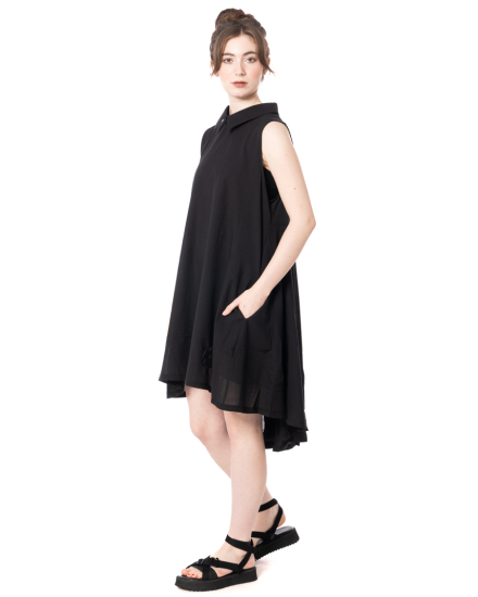 PLUSLAVIE PLÜ, sleeveless cotton tunic TUNIC TOP - NOBANANAS - Image 3