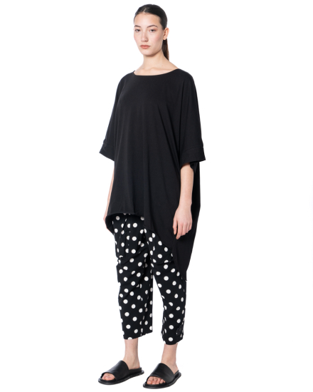 PLUSLAVIE PLÜ, Shirt BIG T PLUS mit gepunktetem Patch - NOBANANAS - Image 2