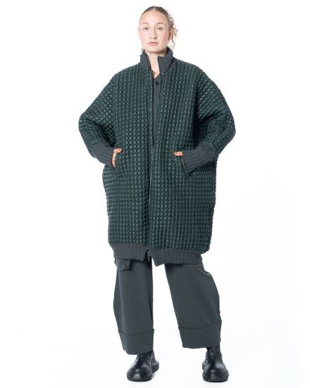 KEDZIOREK, bubble-quilted zip-up coat 5303 - Nobananas - Image 12