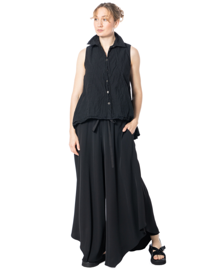 LA HAINE INSIDE US, wide asymmetrical pants 5320_LH - NOBANANAS - Image 1