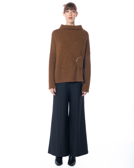 annette görtz, Wool Sweater GOLDA with Appliqué - NOBANANAS - Image 1