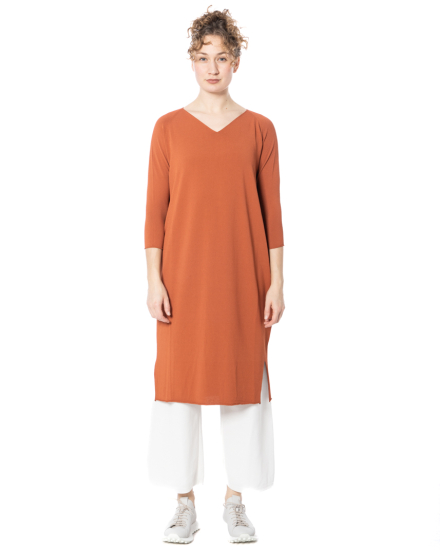 annette görtz, lightweight summer dress GRAND in terracotta - NOBANANAS - Image 8