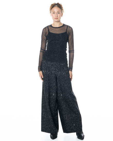 maria calderara, set of two tulle shirts with lettering print - Nobananas - Image 2