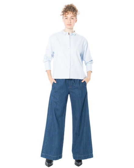 HENRY CHRIST, wide cut blouse - NOBANANAS - Image 7