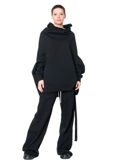 DRKSHDW by Rick Owens, Sweatshirt SHROUD SWEAT im asymmetrischen Design