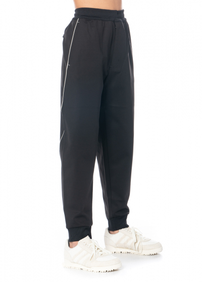 adidas Y-3, sporty cotton blend pants H63064
