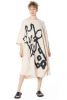 RUNDHOLZ, Oversize-Jerseykleid mit Spray-Print 1261300903 - NOBANANAS - Bild 5