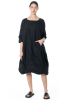 RUNDHOLZ BLACK LABEL, oversize cotton dress with panel seams1263420910 - NOBANANAS - Image 3