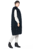 KEDZIOREK, long stylish waistcoat made of faux fur 5101