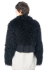 KEDZIOREK, smart short jacket made from faux fur 5102