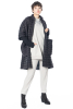 KEDZIOREK, casual quilted coat with 3/4 sleeves 5103