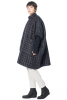 KEDZIOREK, casual quilted coat with 3/4 sleeves 5103