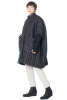 KEDZIOREK, casual quilted coat with 3/4 sleeves 5103