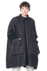 KEDZIOREK, casual quilted coat with 3/4 sleeves 5103