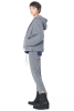 ULI SCHNEIDER, wool fleecy hoody jacket with pockets