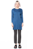 PLEATS PLEASE ISSEY MIYAKE, tunic JANUARY blue