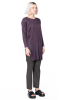 PLEATS PLEASE ISSEY MIYAKE, Tunika JANUARY dark purple