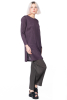 PLEATS PLEASE ISSEY MIYAKE, Tunika JANUARY dark purple
