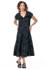 IGOR, dress with all-over print BARTOK