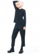 yukai, elegante und zeitlose schwarze Hose 