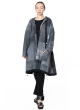 RUNDHOLZ BLACK LABEL, hooded patchwork coat 1243291209